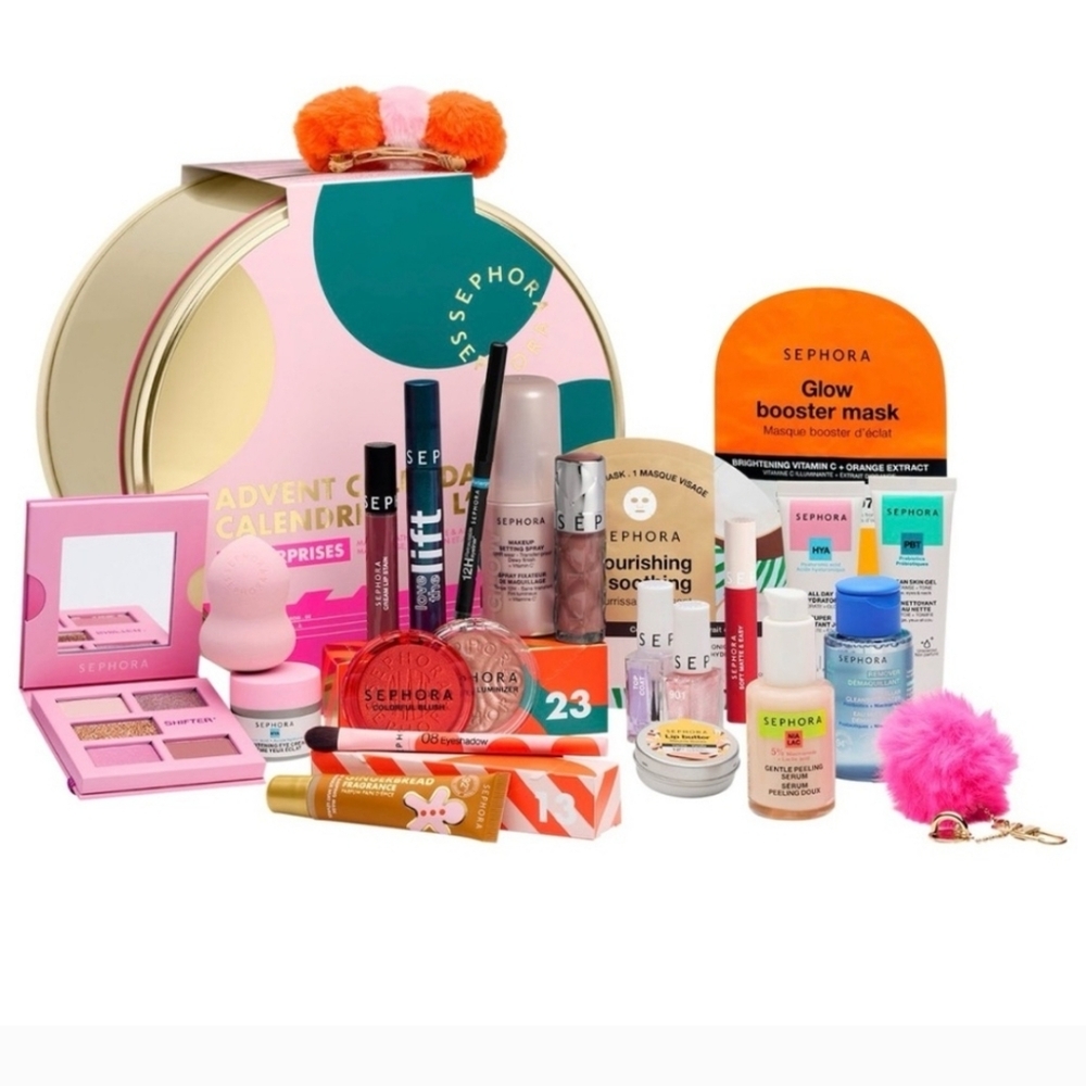 SEPHORA COLLECTION Premium Makeup & Skincare Advent Calendar Gift Set